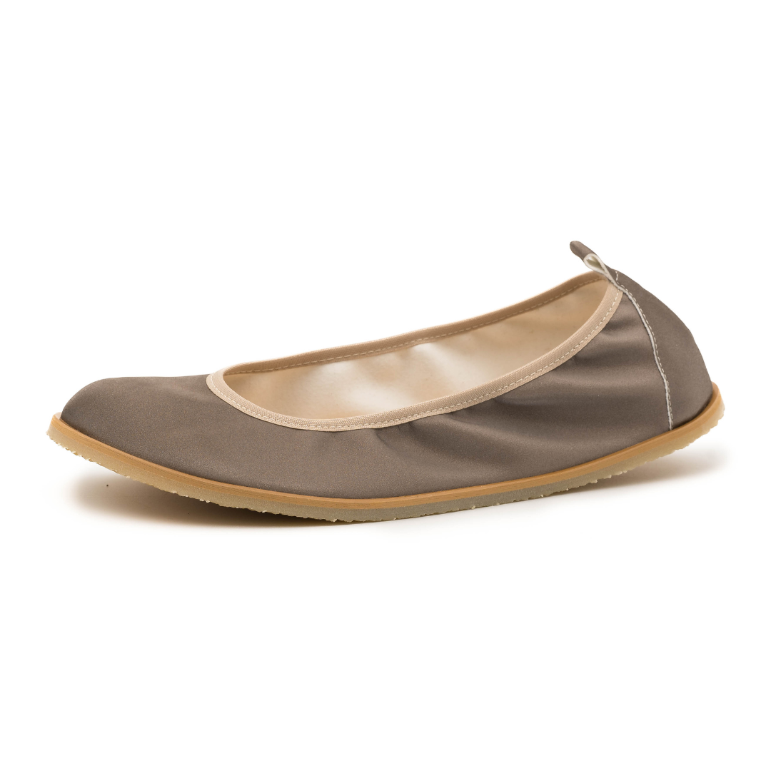 Bailarinas Barefoot Mujer Silk Taupe Flexinens