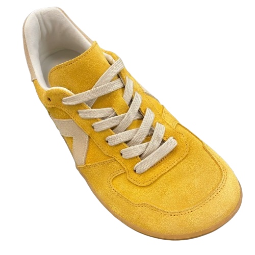 Deportiva Barefoot Hombre Coqueflex Mostaza