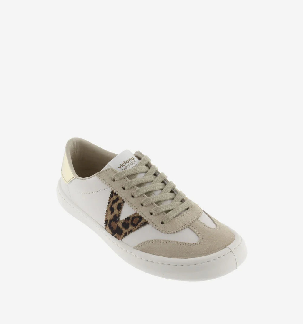 Deportiva Barefoot Mujer Victoria Olmo Beige