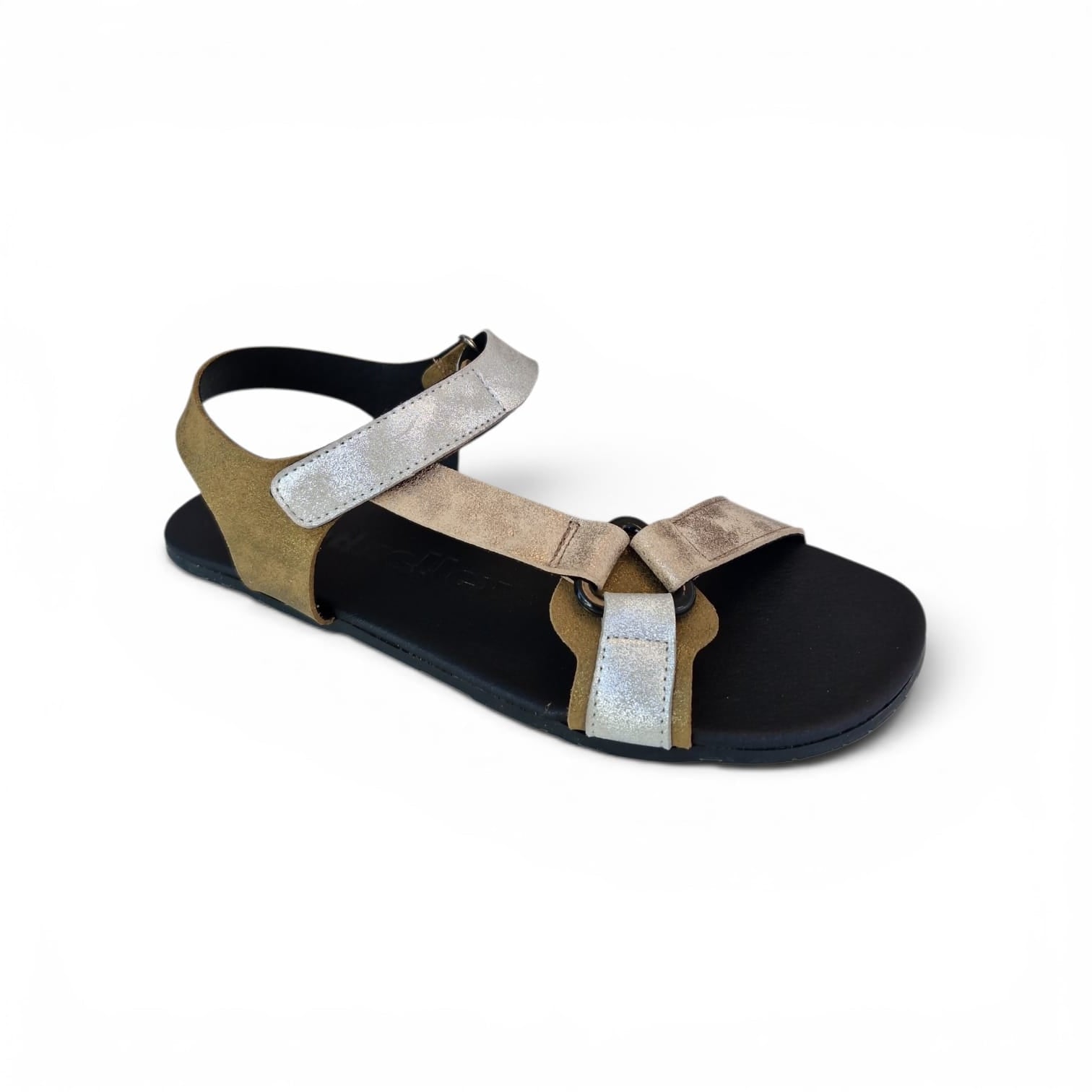 Sandalia Barefoot Coqueflex 1445 Metalizada