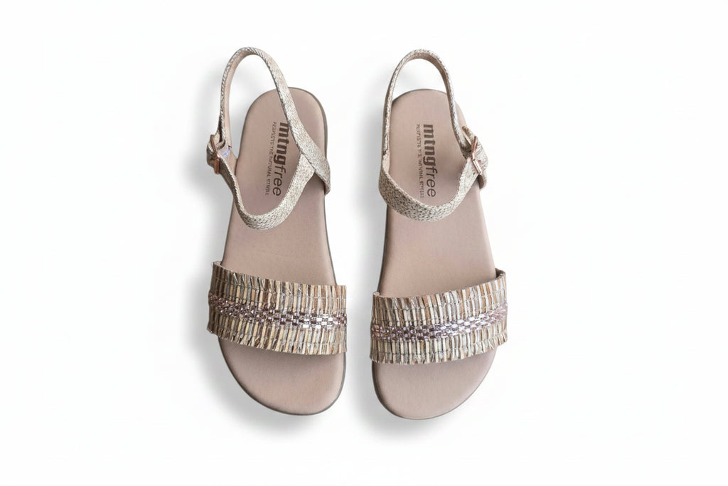 Sandalias Barefoot Mustang Crystal
