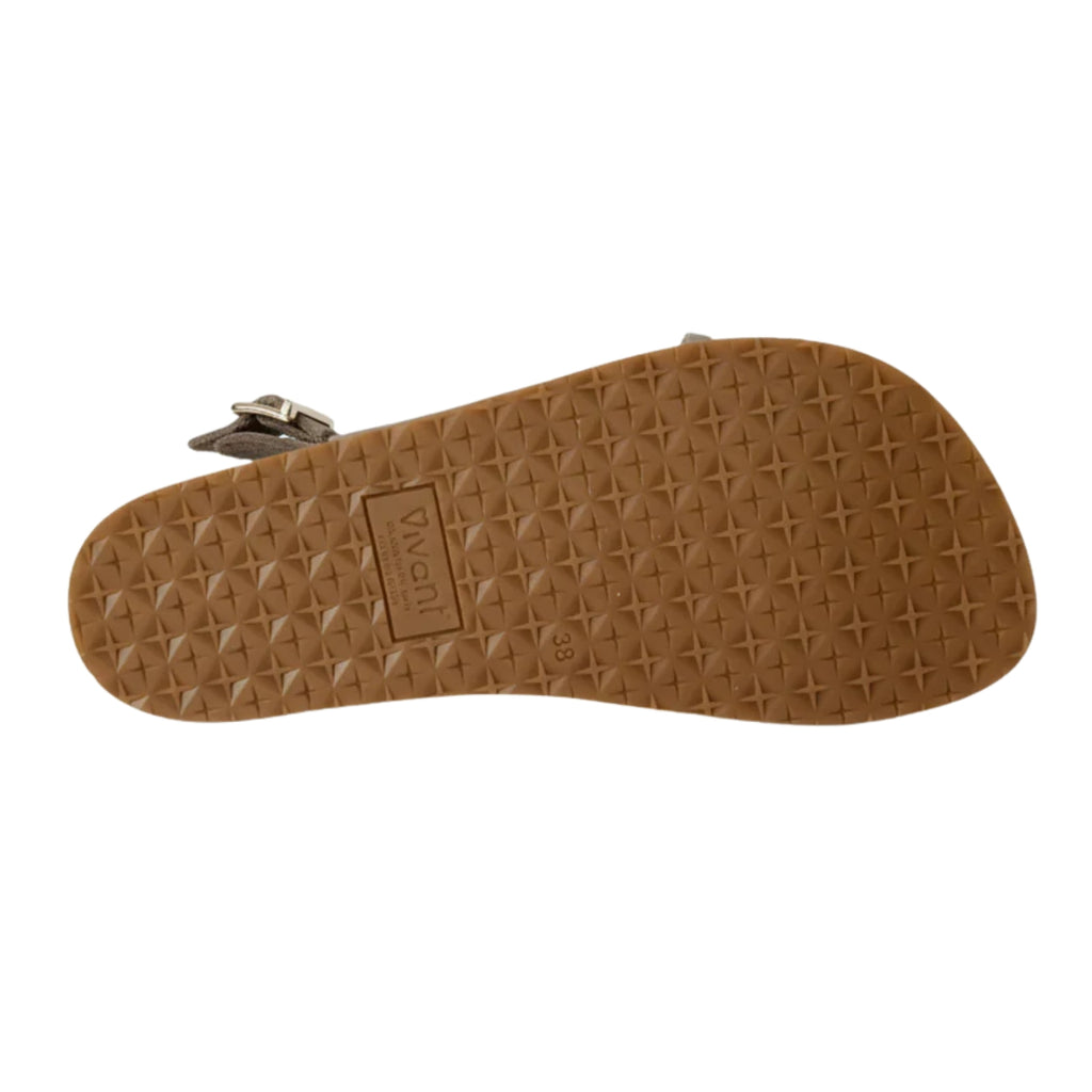 Sandalia Barefoot Vivant Dalia Gris