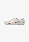 Zuecos Barefoot Mustang Evacare Blanco