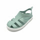 Sandalias Barefoot Boatilus Bioty Verde y blanco