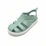 Sandalias Barefoot Boatilus Bioty Verde y blanco