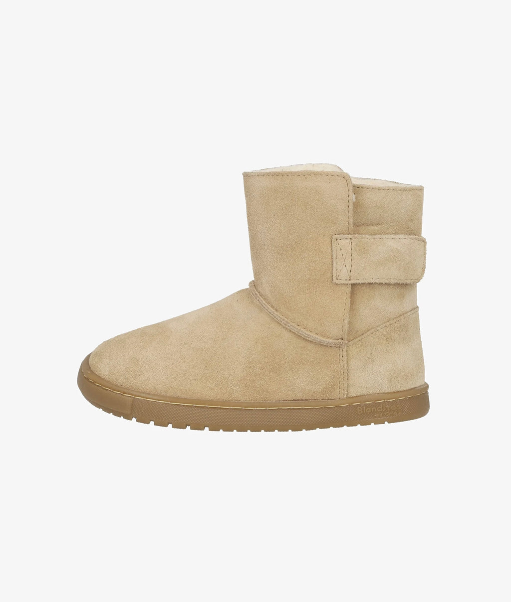 Botas Barefoot niña Blanditos modelo Hielo Beige