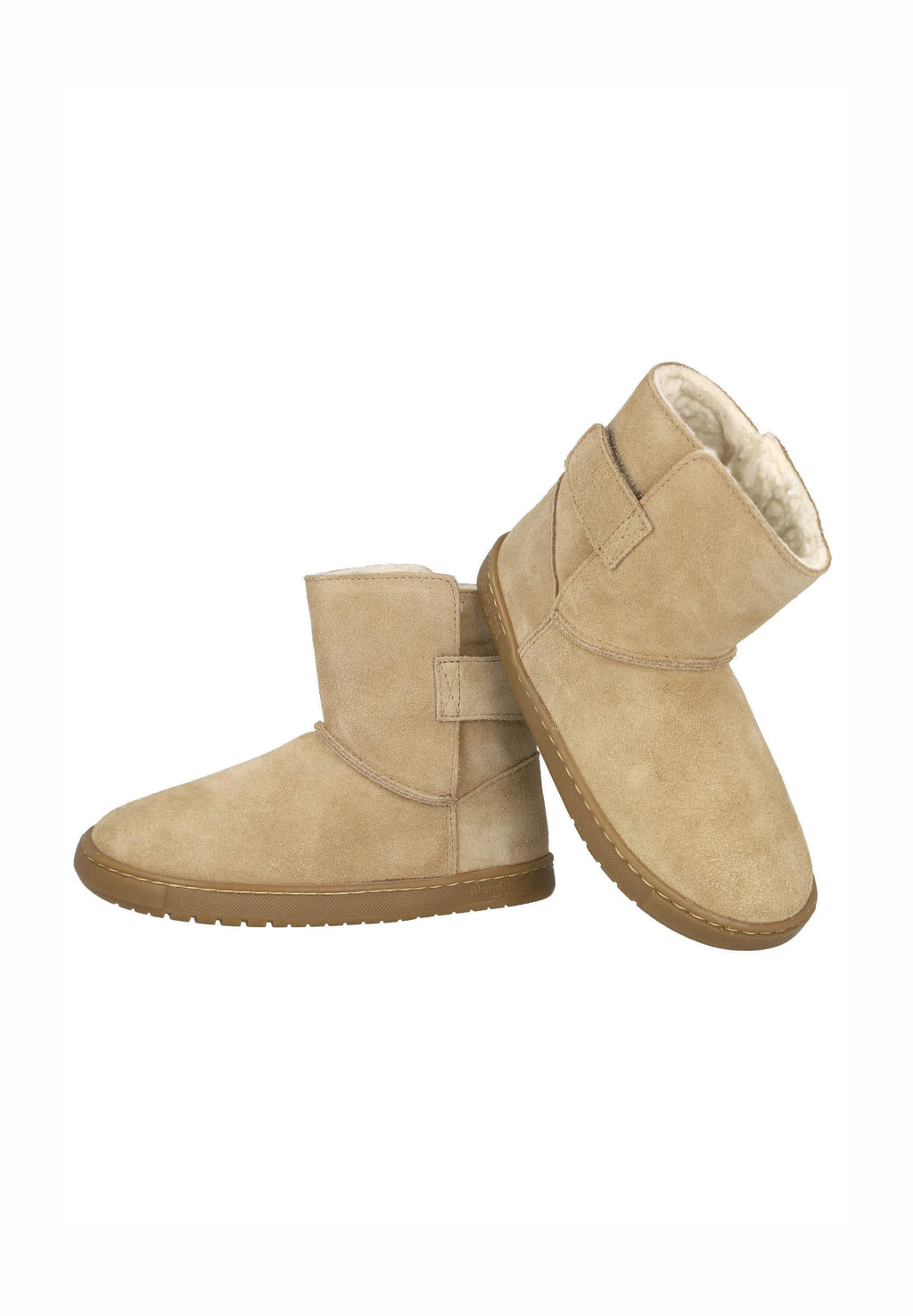 Botas Barefoot niña Blanditos modelo Hielo Beige