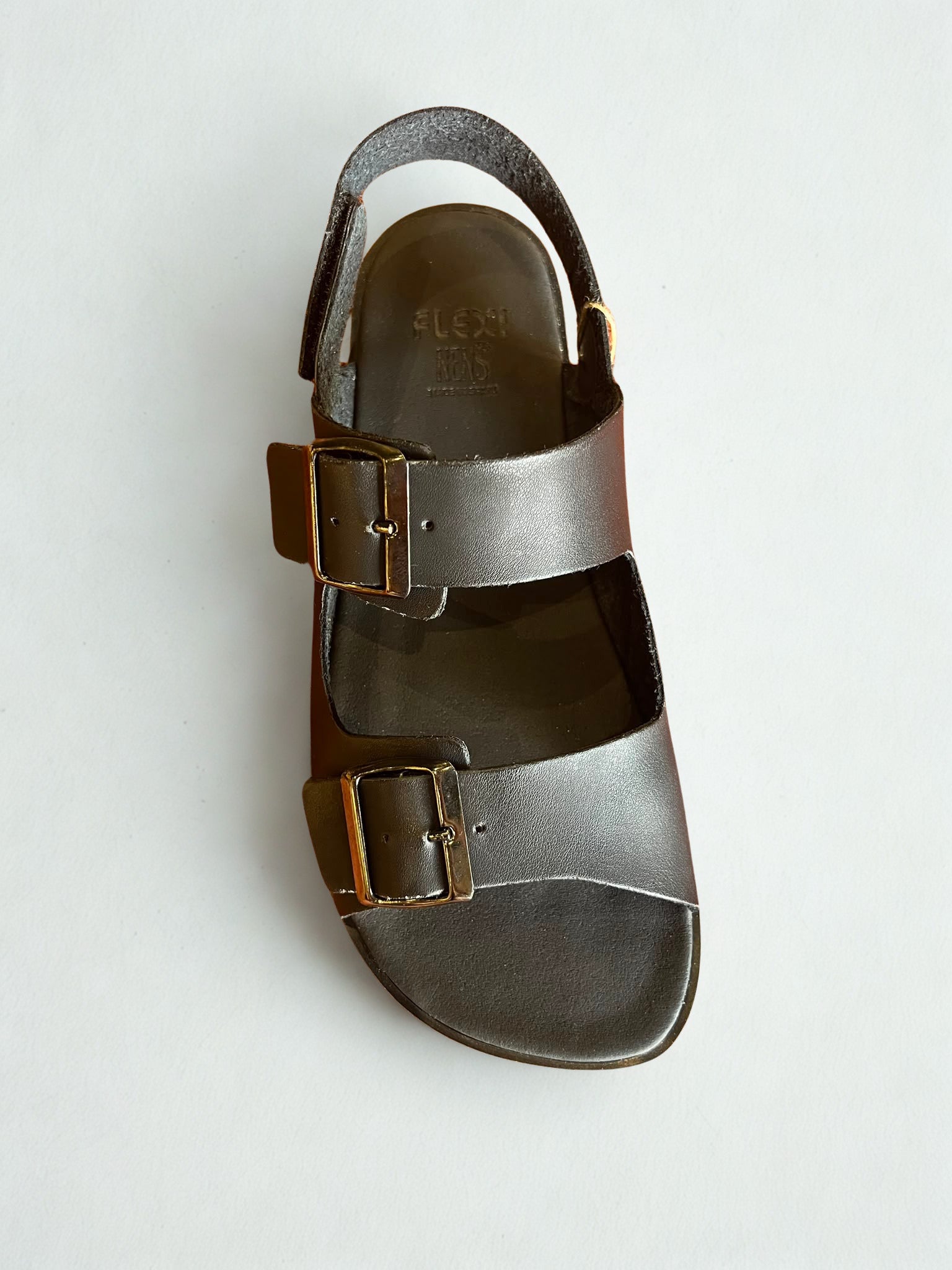 Sandalia Barefoot Flexinens Hebillas Negra