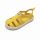 Sandalias Barefoot Boatilus Bioty Amarillo y blanco