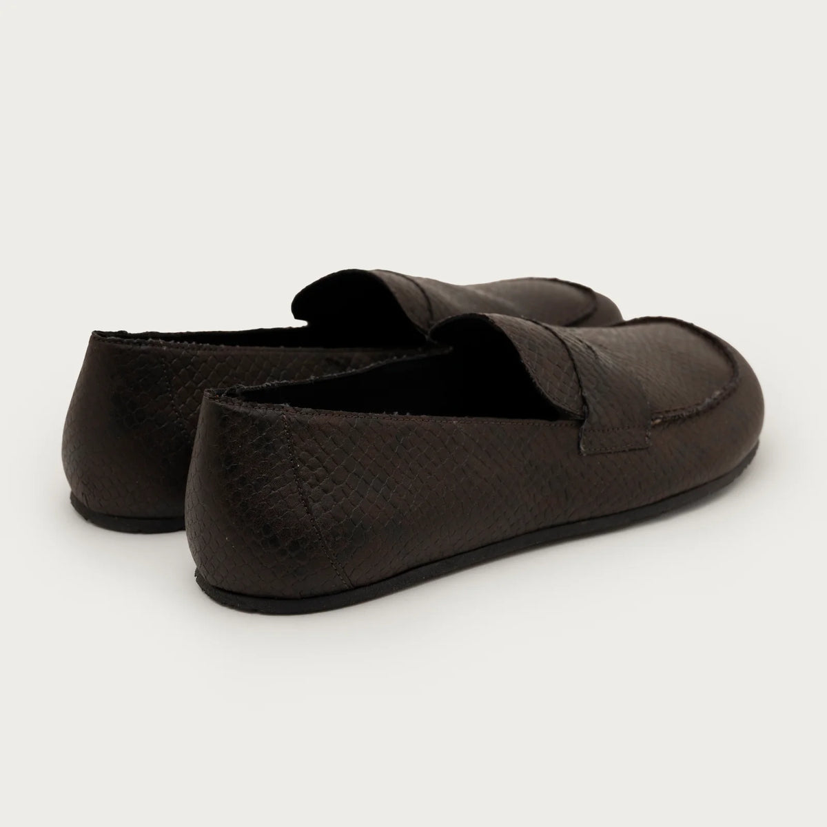 Mocasín Barefoot Coqueflex Oxford Piel Serpiente
