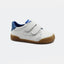 Chaussures de sport enfant Barefoot Londres Blanc et Bleu souples