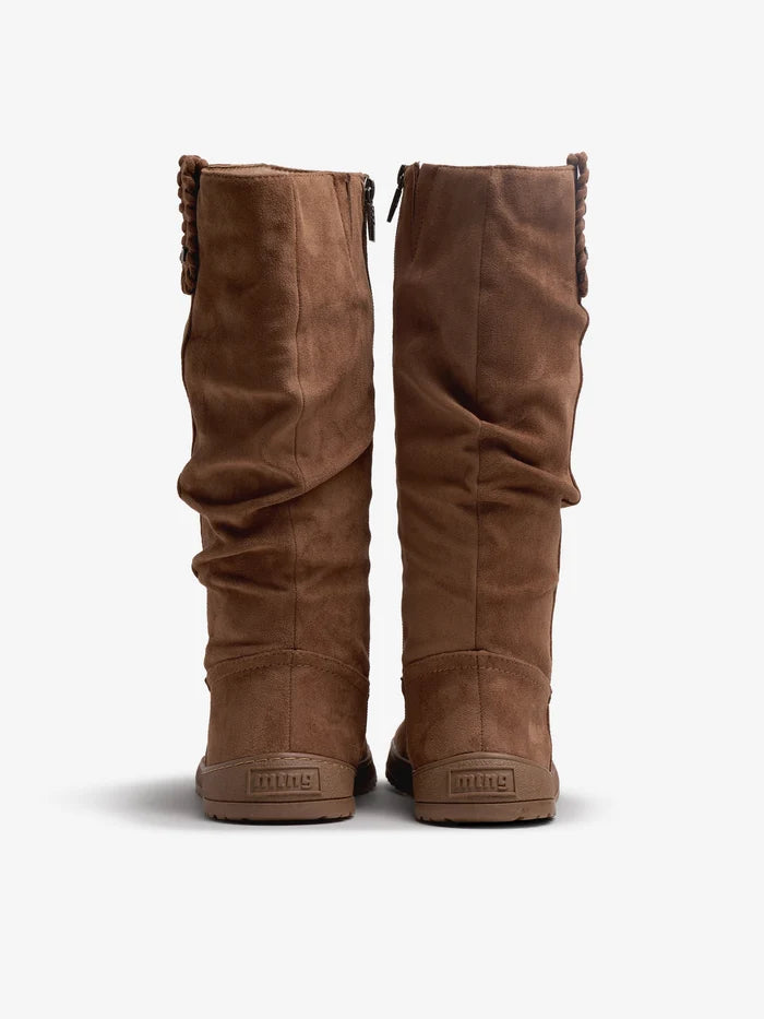 Botas Barefoot Mujer Mustang Alask marrón