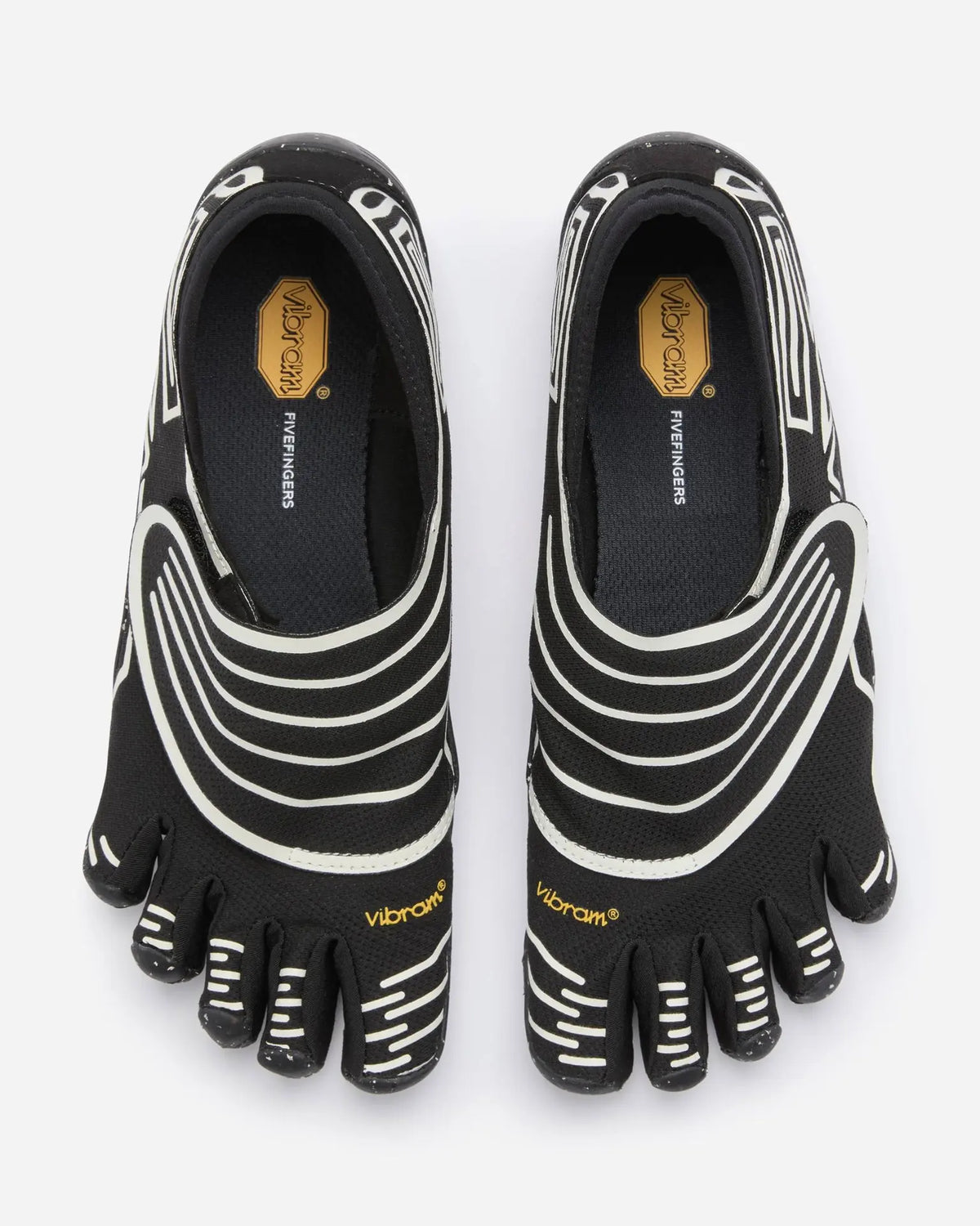 Fivefingers Groundsplay blanco negro  Vibram