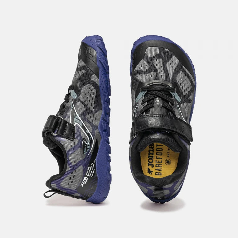 Zapatillas Barefoot Juvenil Joma Trail Sima Negro