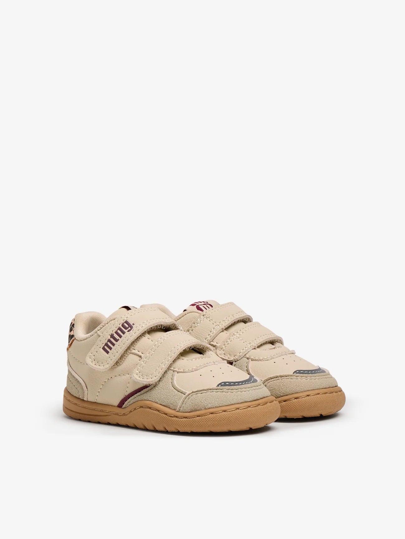 Deportivo Baby Free beige granate animal