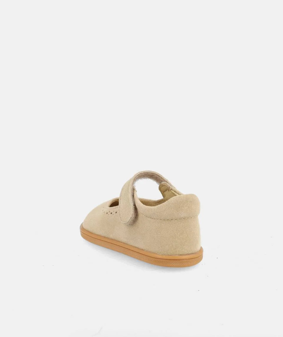 Merceditas Barefoot niña Arena Delhi Blanditos