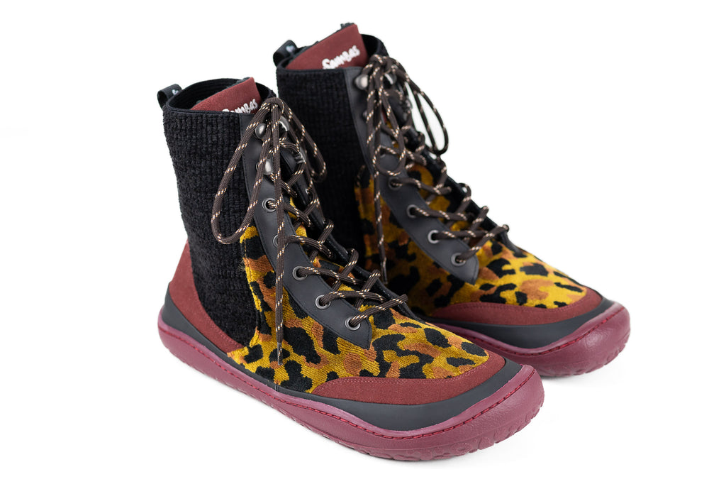 Botín Barefoot Mujer sambas the bambas Cheetah