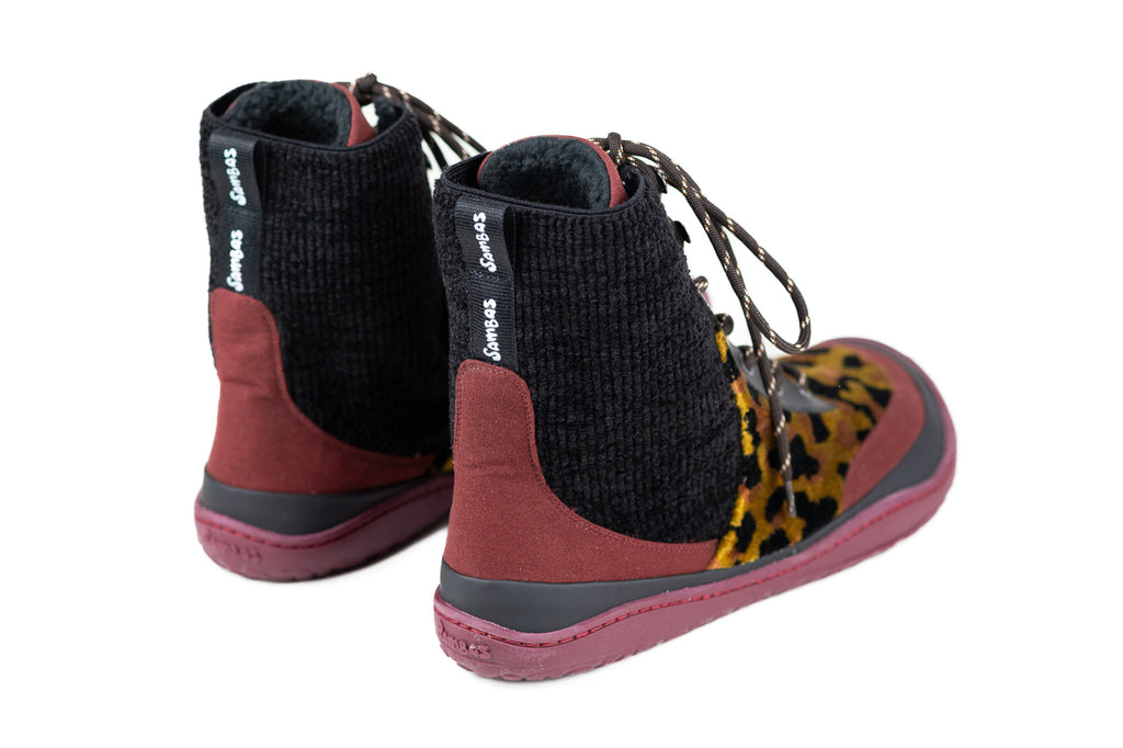 Botín Barefoot Mujer sambas the bambas Cheetah