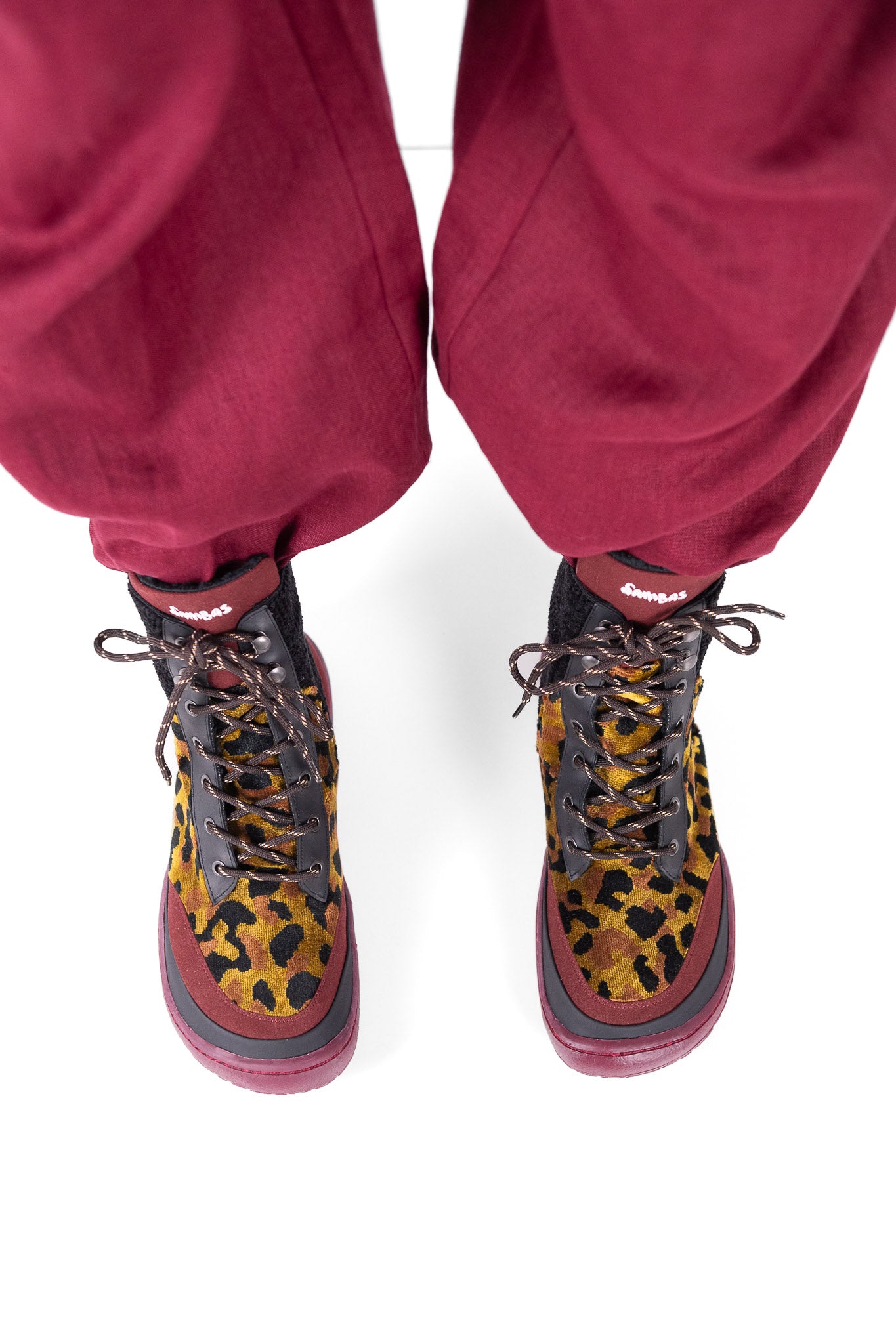 Botín Barefoot Mujer sambas the bambas modelo Cheetah