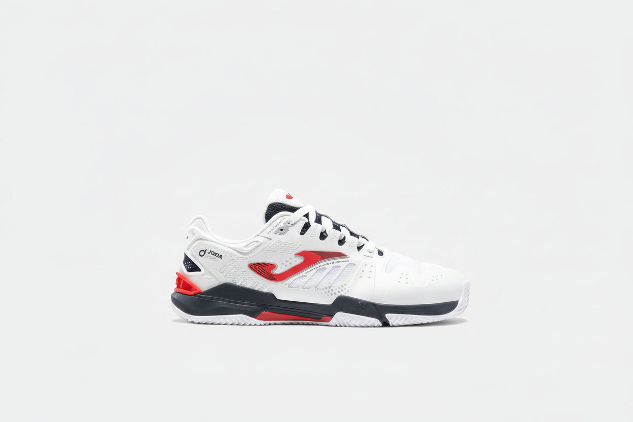 Zapatillas Barefoot Joma Padel Slam Foot Shape 2502 Roja