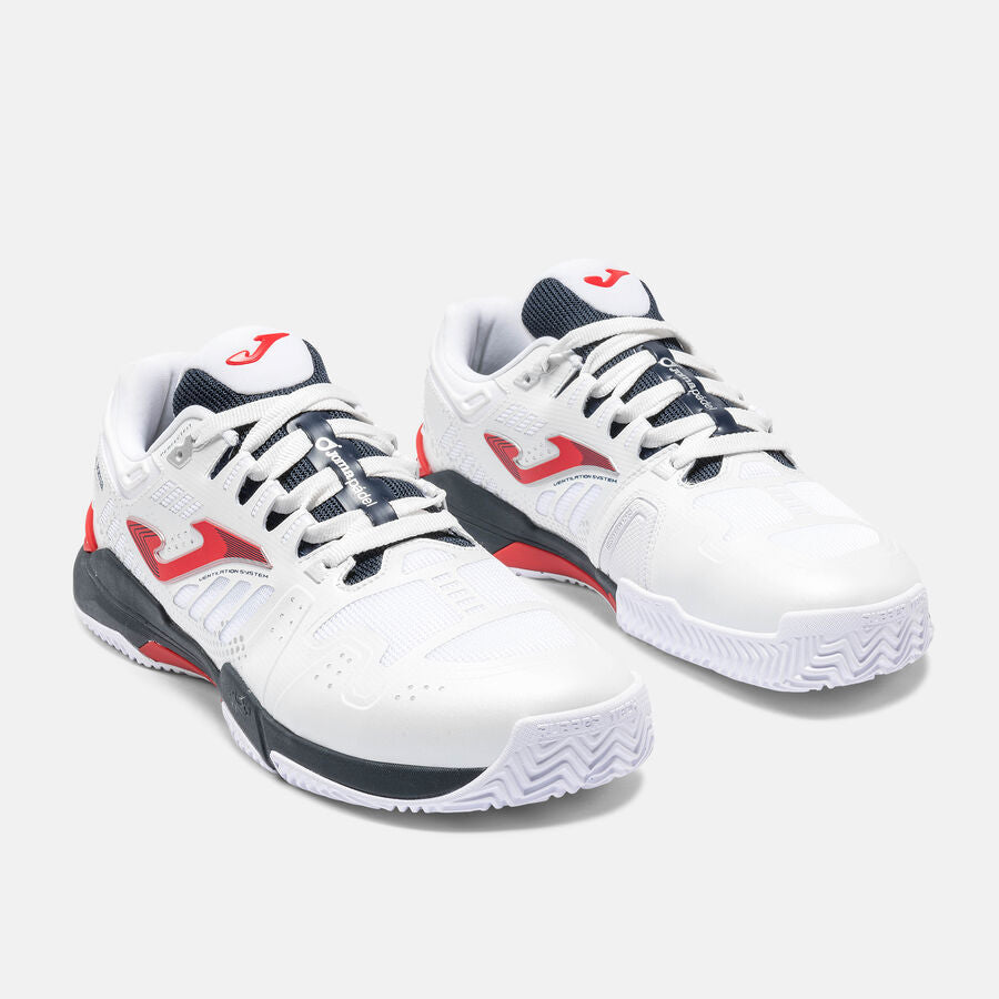 Zapatillas Barefoot Joma Padel Slam Foot Shape 2502 Roja