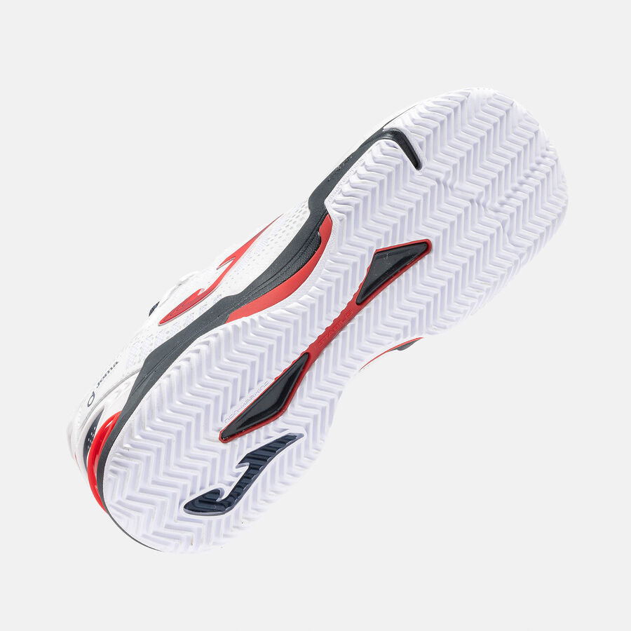 Zapatillas Barefoot Joma Padel Slam Foot Shape 2502 Roja