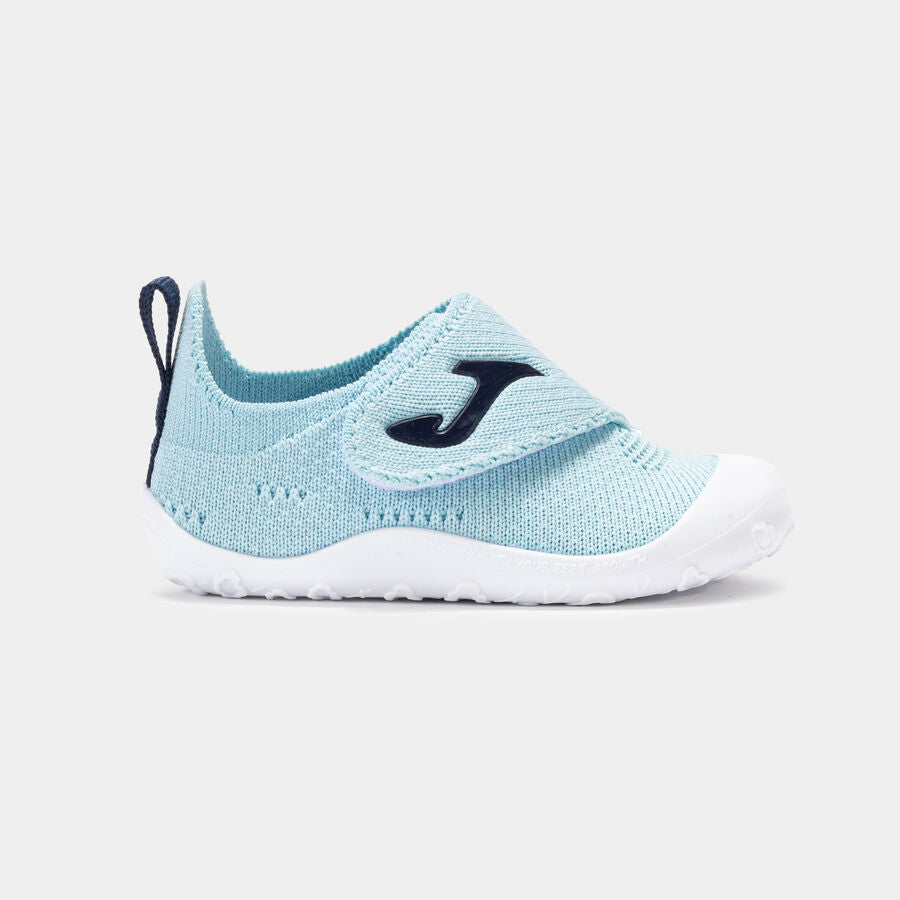 Zapatillas Barefoot Niño Velcro Azul Joma – Calzado Respetuoso Infantil para Primeros Pasos