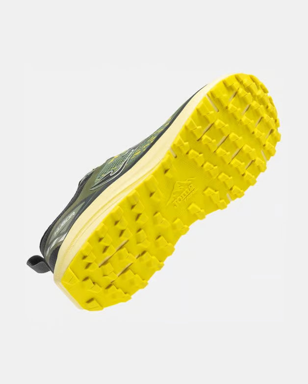 Zapatilla Trail Kubor Joma verde amarilo