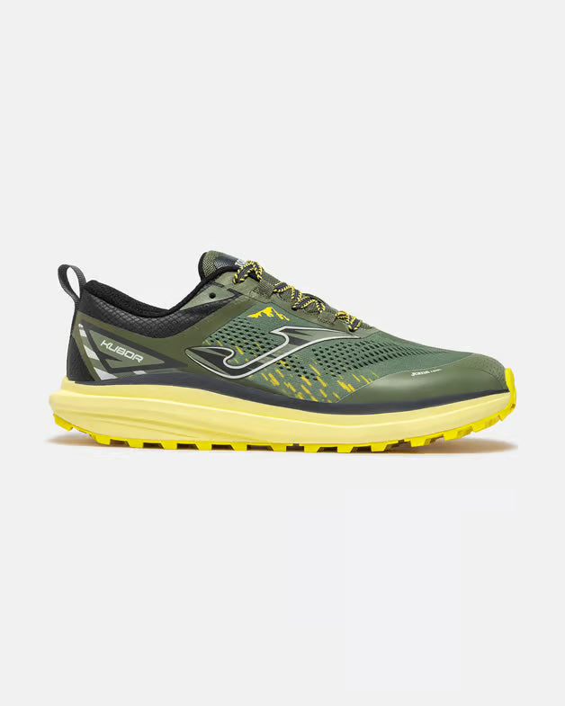 Zapatilla Trail Kubor Joma verde amarilo