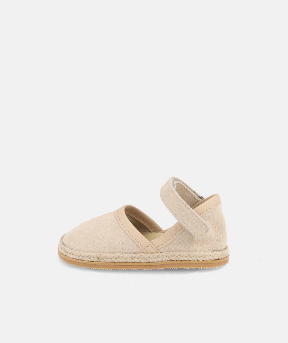 Sandalia Barefoot Blanditos Mahon Beige