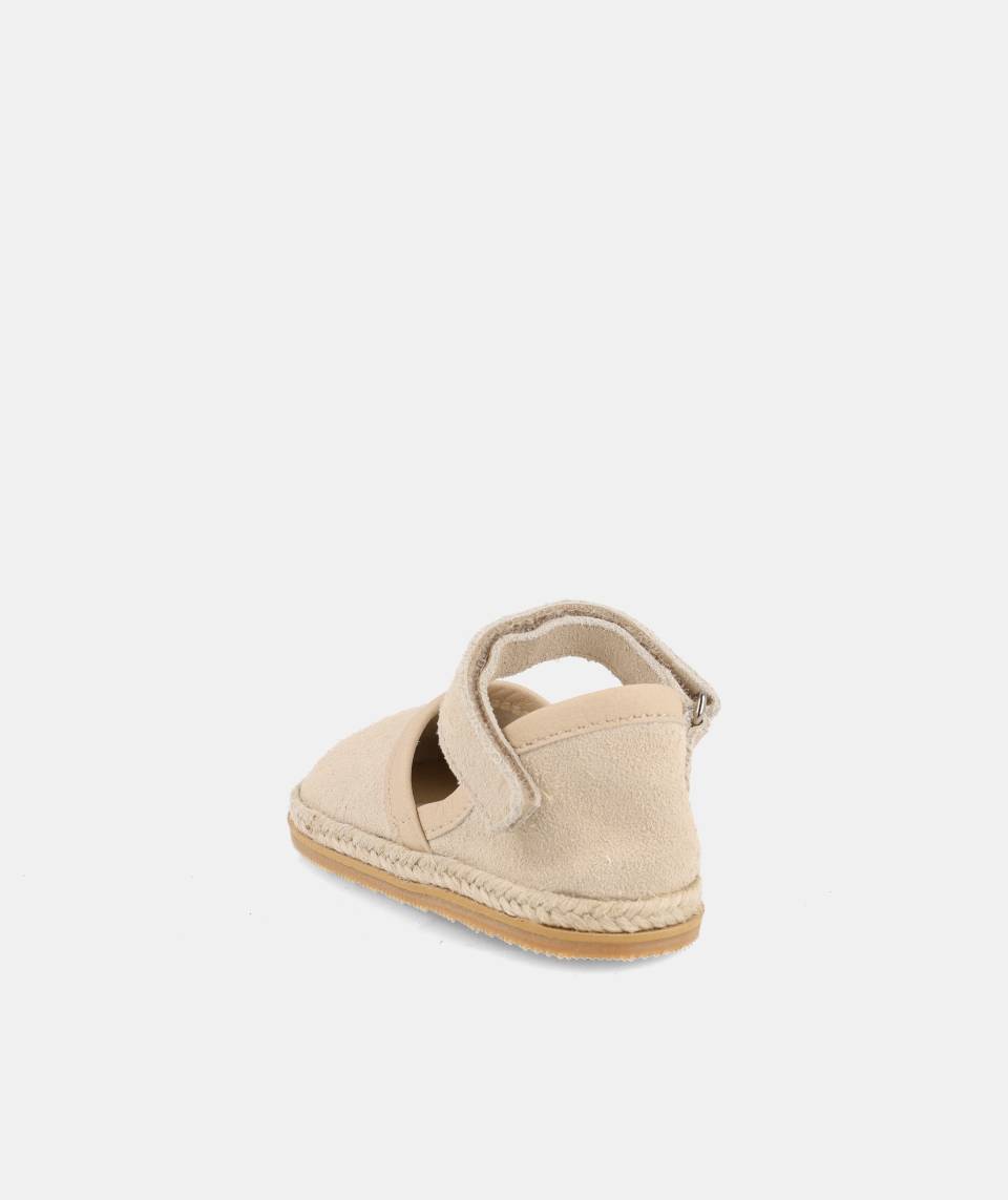 Sandalia Barefoot Blanditos Mahon Beige