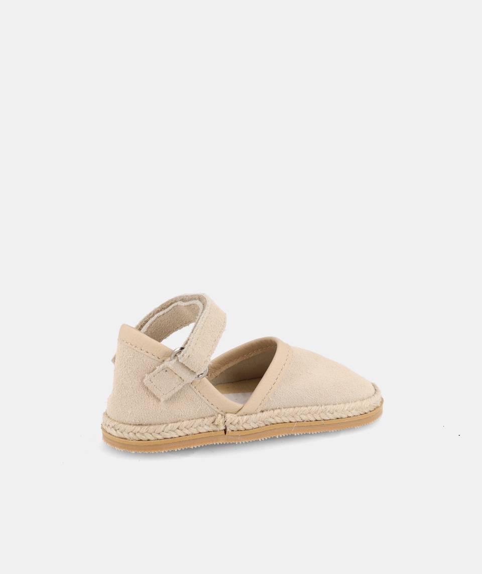 Sandalia Barefoot Blanditos Mahon Beige