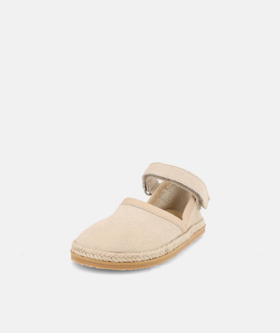 Sandalia Barefoot Blanditos Mahon Beige