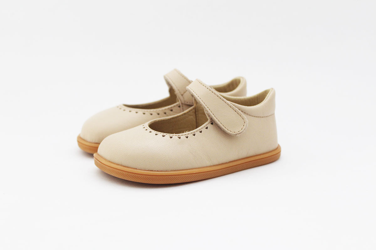 Merceditas Barefoot niña Arena Delhi Blanditos