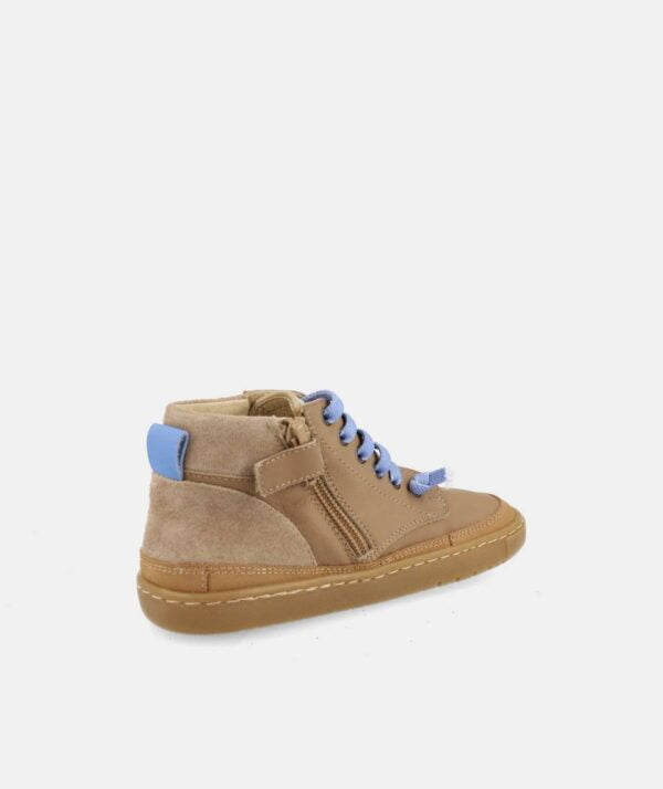 Botas Barefoot Niño Piel Visón Blanditos by Crio's Orlando – Calzado Respetuoso Infantil Flexible