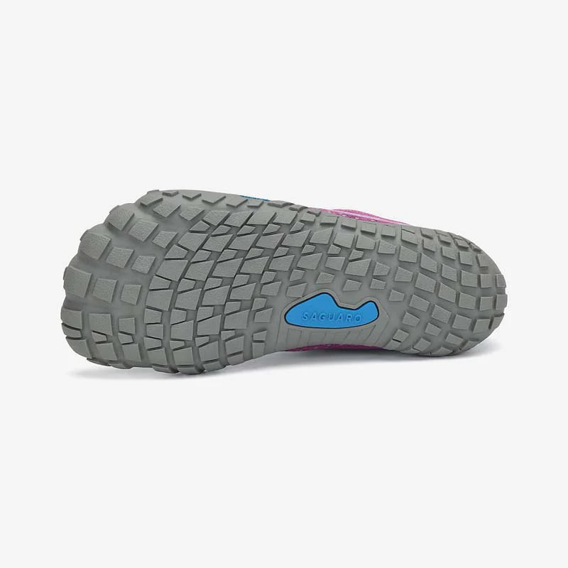 Zapatillas Niños Saguaro Fast I Rosa – Deportivas, Ligeras y Transpirables, Suela Antideslizante, Cordón Elástico
