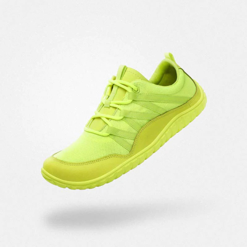 Saguaro Forestep I Verde Fluorescente – Calzado Minimalista Flexible y Transpirable