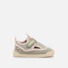 Sandalias Cangrejeras Barefoot Mustang free Verde y rosa