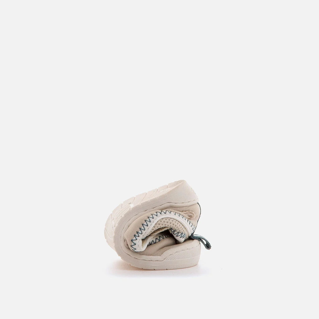 Sandalias Cangrejeras Barefoot Mustang free Beige y azul
