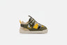Sandalias Cangrejeras Barefoot Mustang free Verde y Amarillo