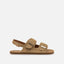 Sandalia Barefoot Mustang Free Lara Camel