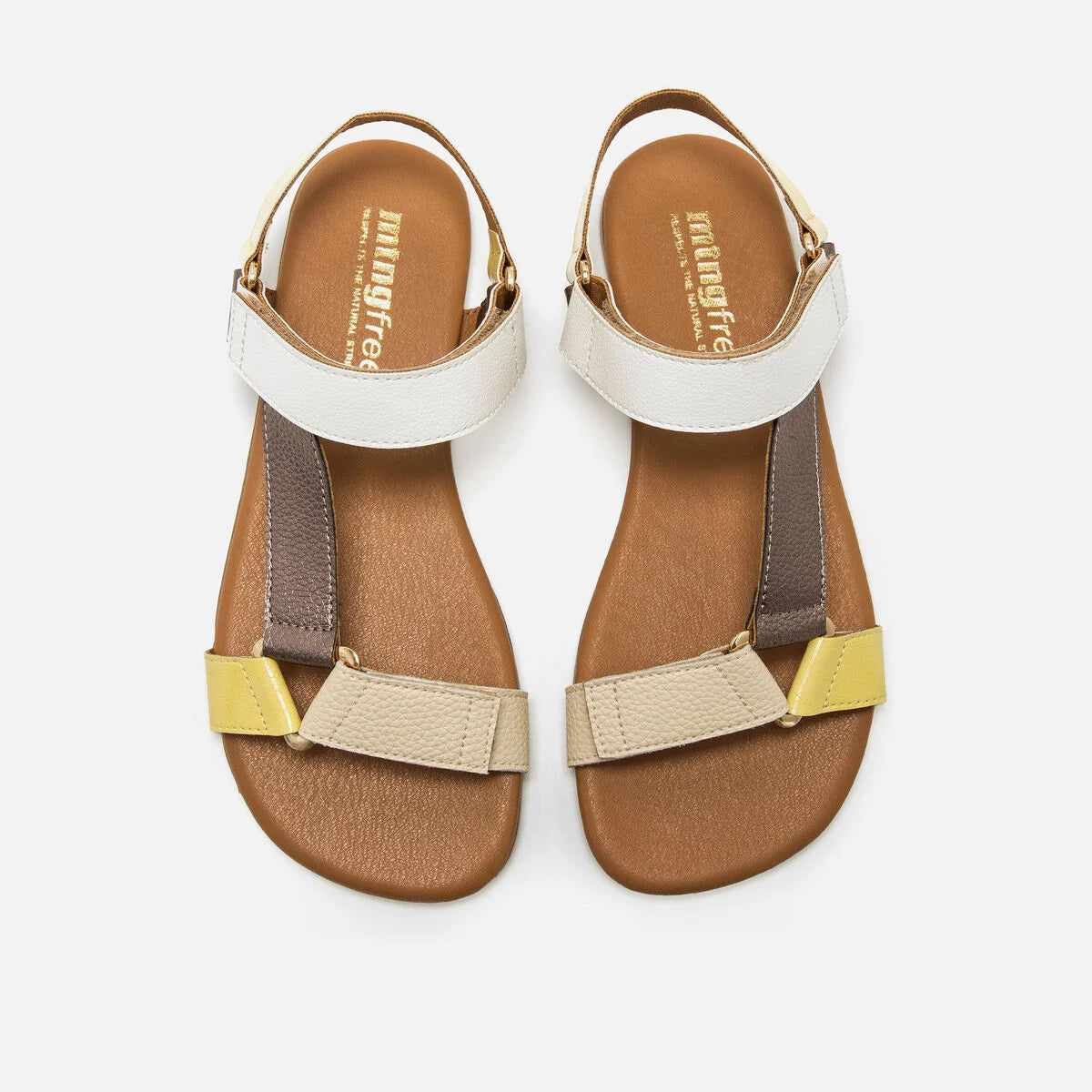 Sandalia Barefoot Mustang Cleo Multicolor