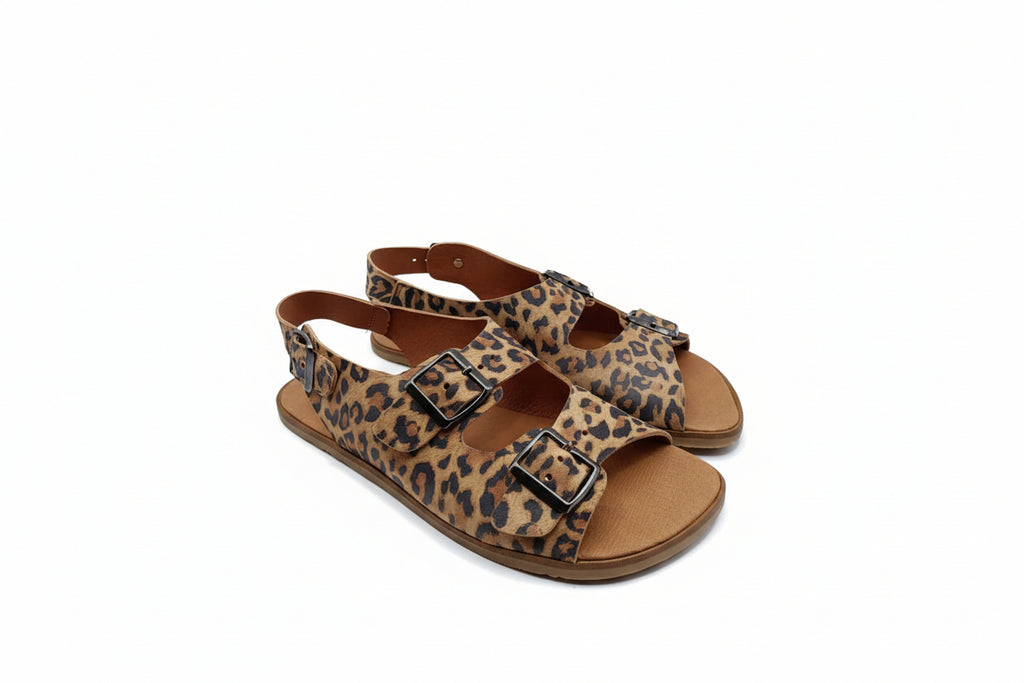 Sandalia Barefoot Leopardo Vivant