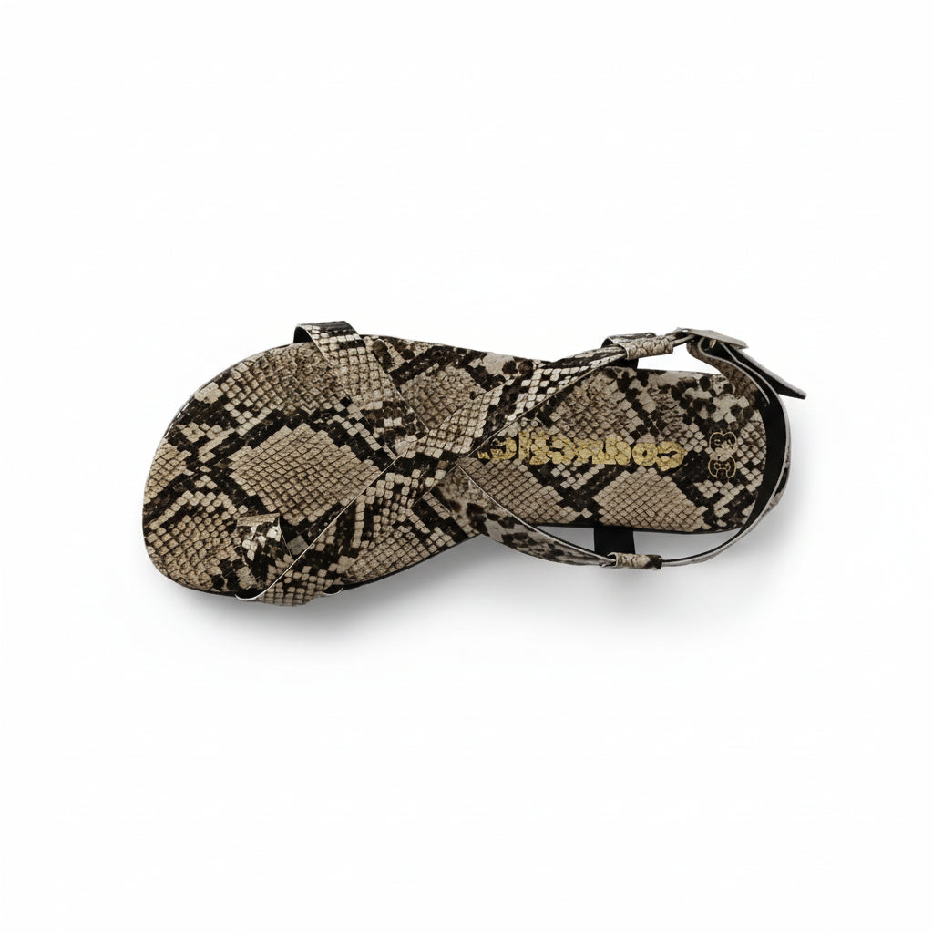 Sandalia Barefoot Coqueflex Habibi Serpiente