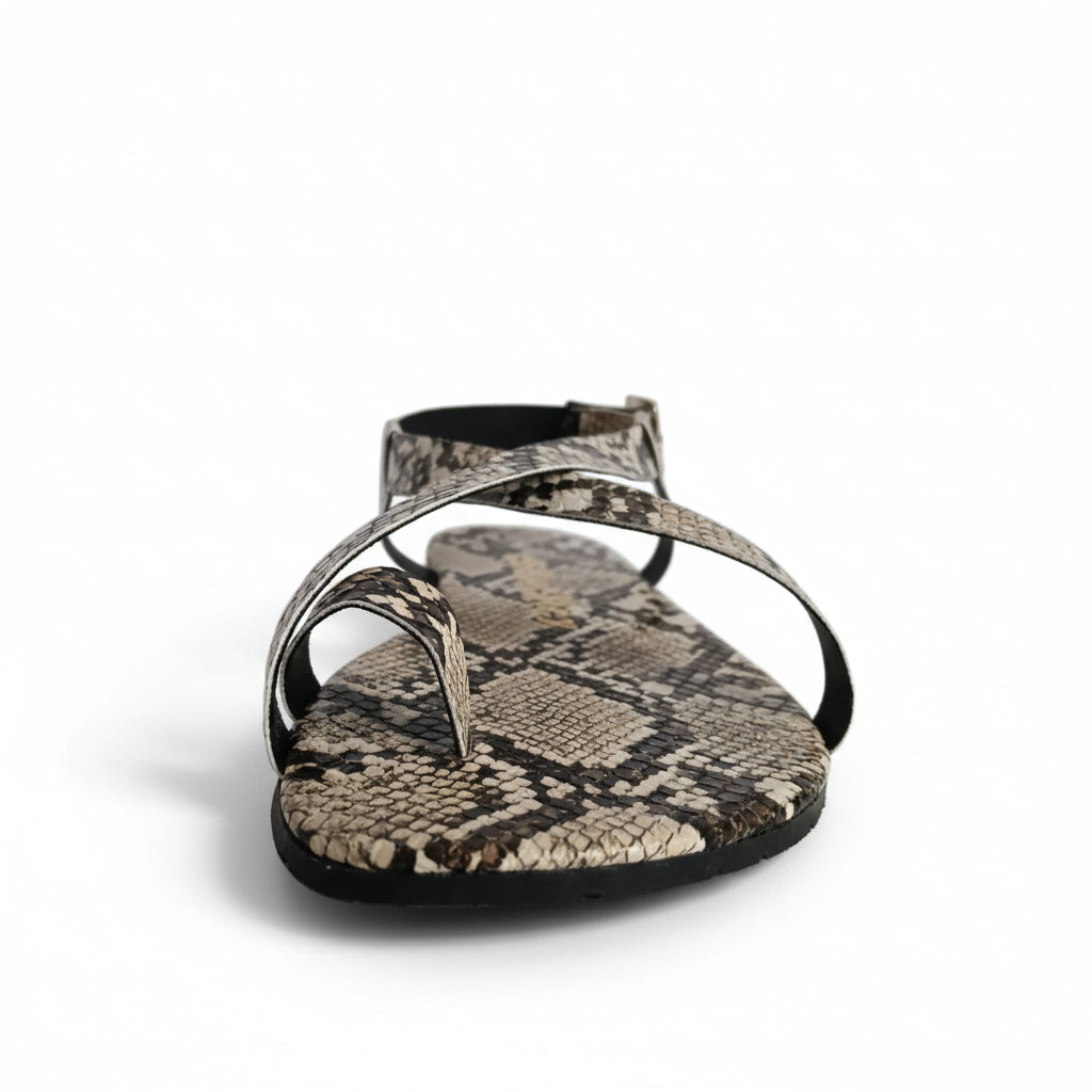 Sandalia Barefoot Coqueflex Habibi Serpiente