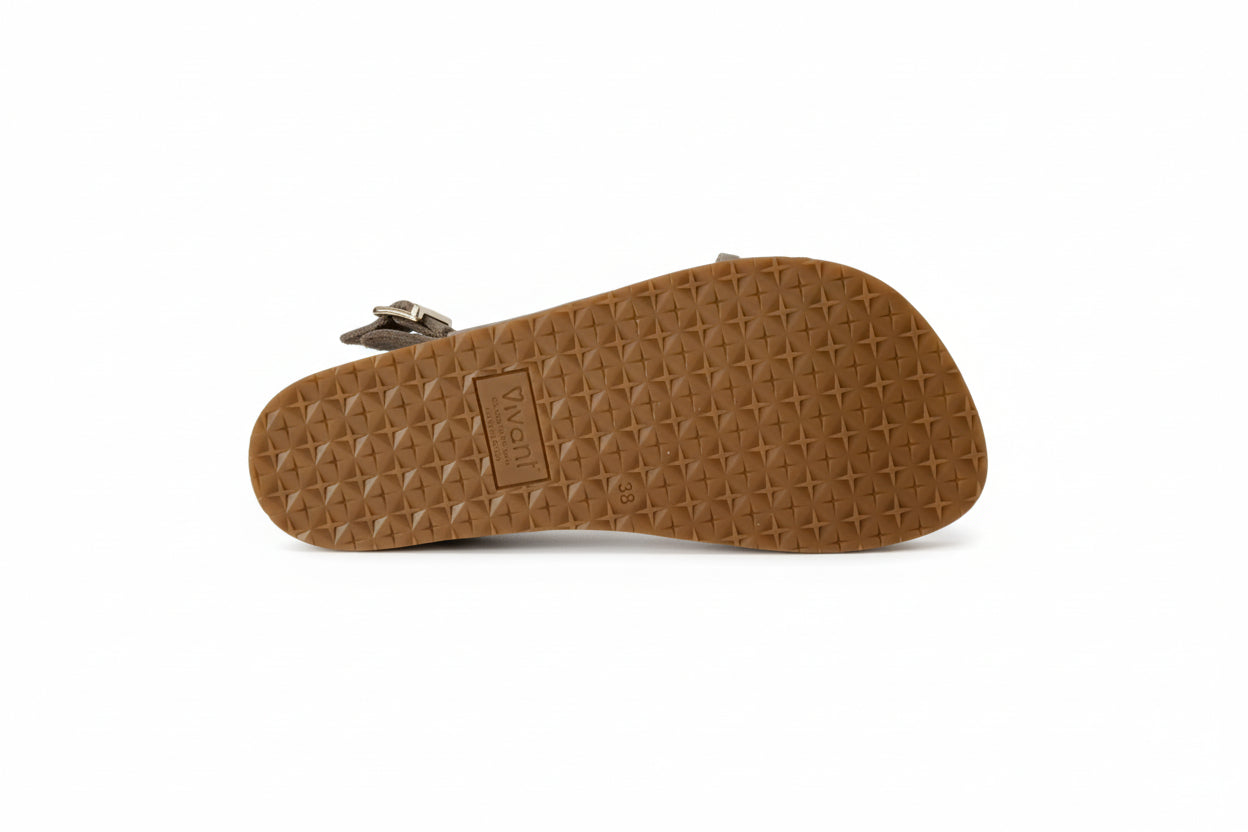 Sandalia Vivant Barefoot Dalia Gris