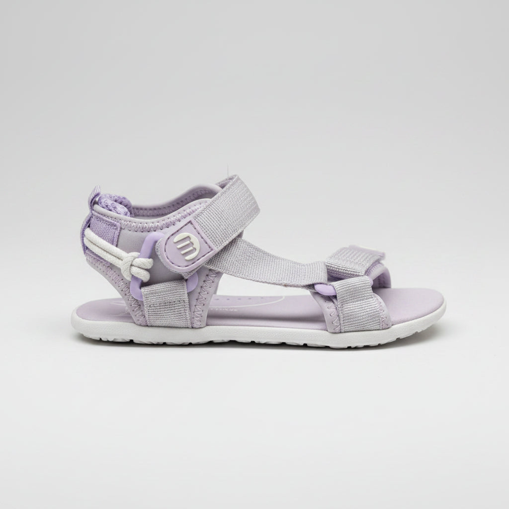 Sandalia Barefoot Nylon Strap Malva