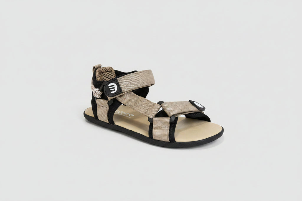 Sandalia Barefoot Nylon Strap Kaky
