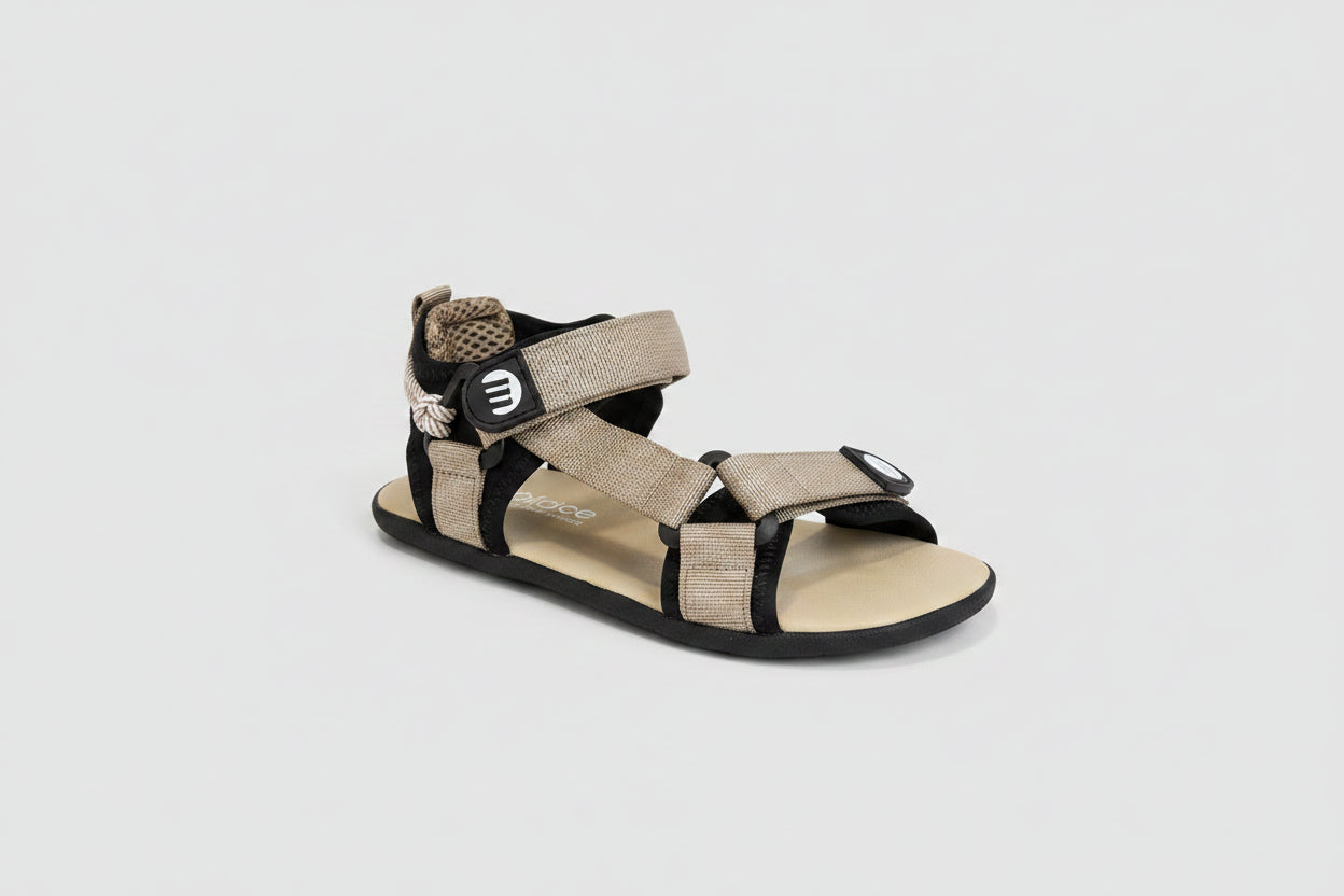 Sandalia Barefoot Nylon Strap Kaky
