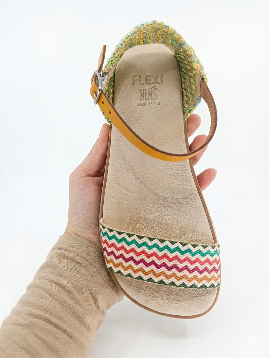 Sandalia Barefoot Flexi Nens Multicolor